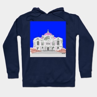 mexican beaux arts the bellas artes palace in art deco style Hoodie